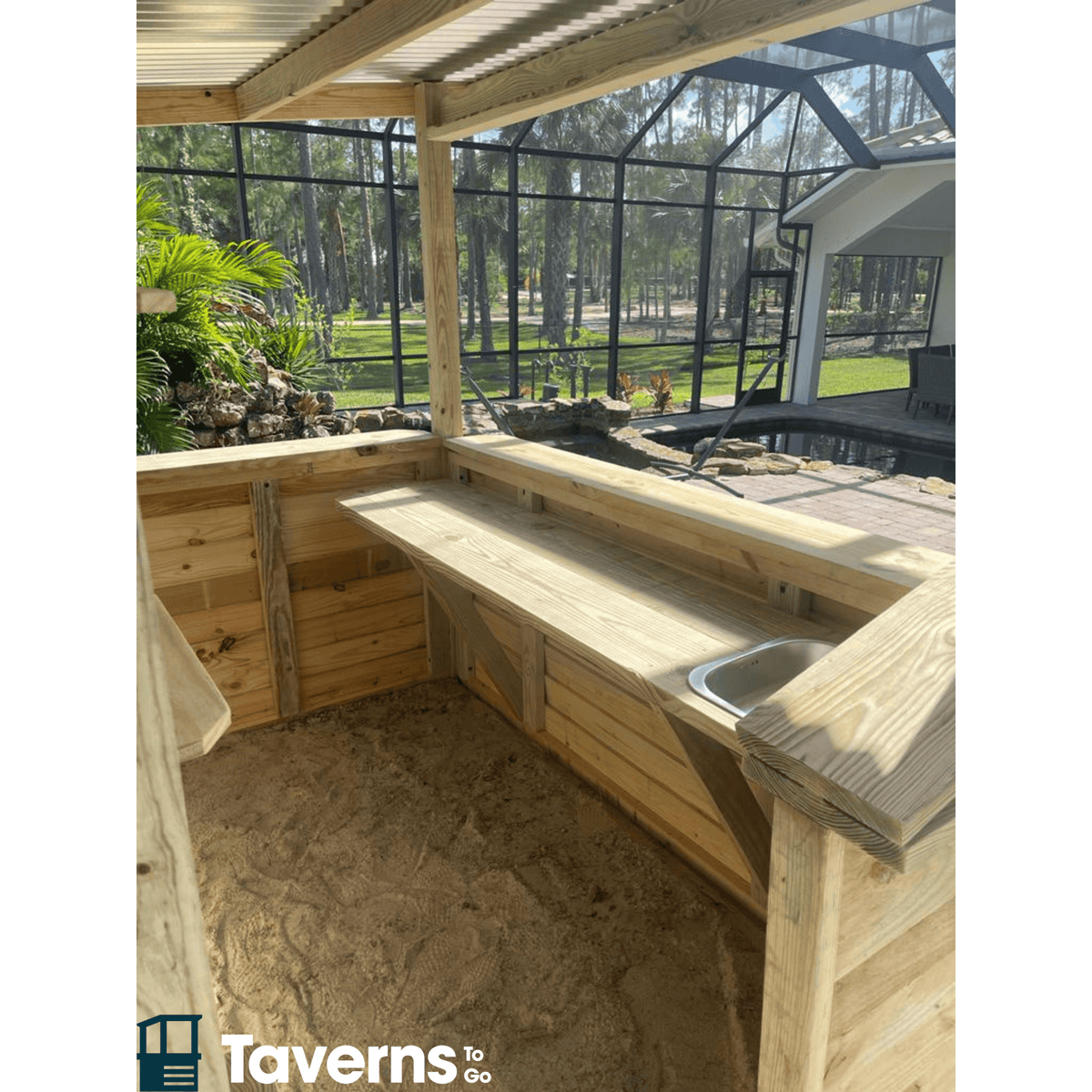 Upgrade interior countertop to 20" wide in lieu of 10"