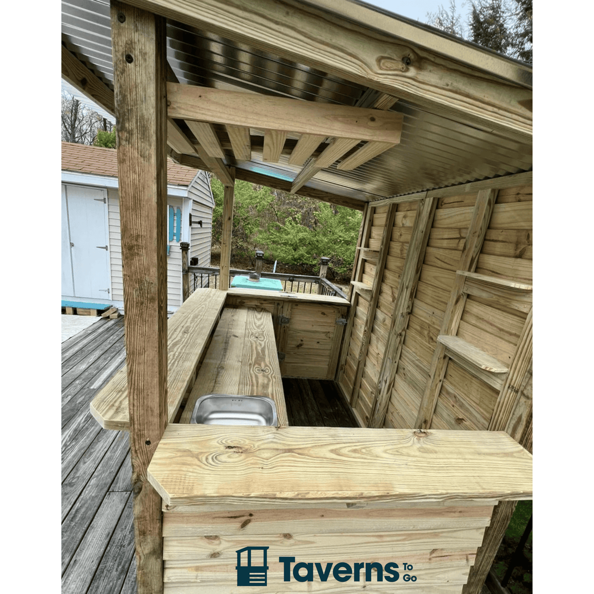 Upgrade interior countertop to 20" wide in lieu of 10"