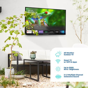 MirageVision Full Sun Outdoor TV - Platinum Series