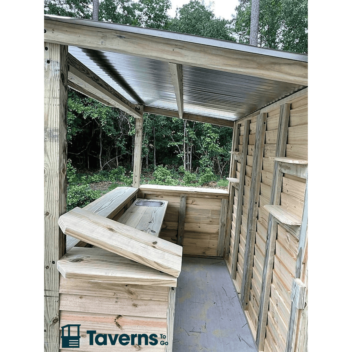 Upgrade interior countertop to 20" wide in lieu of 10"