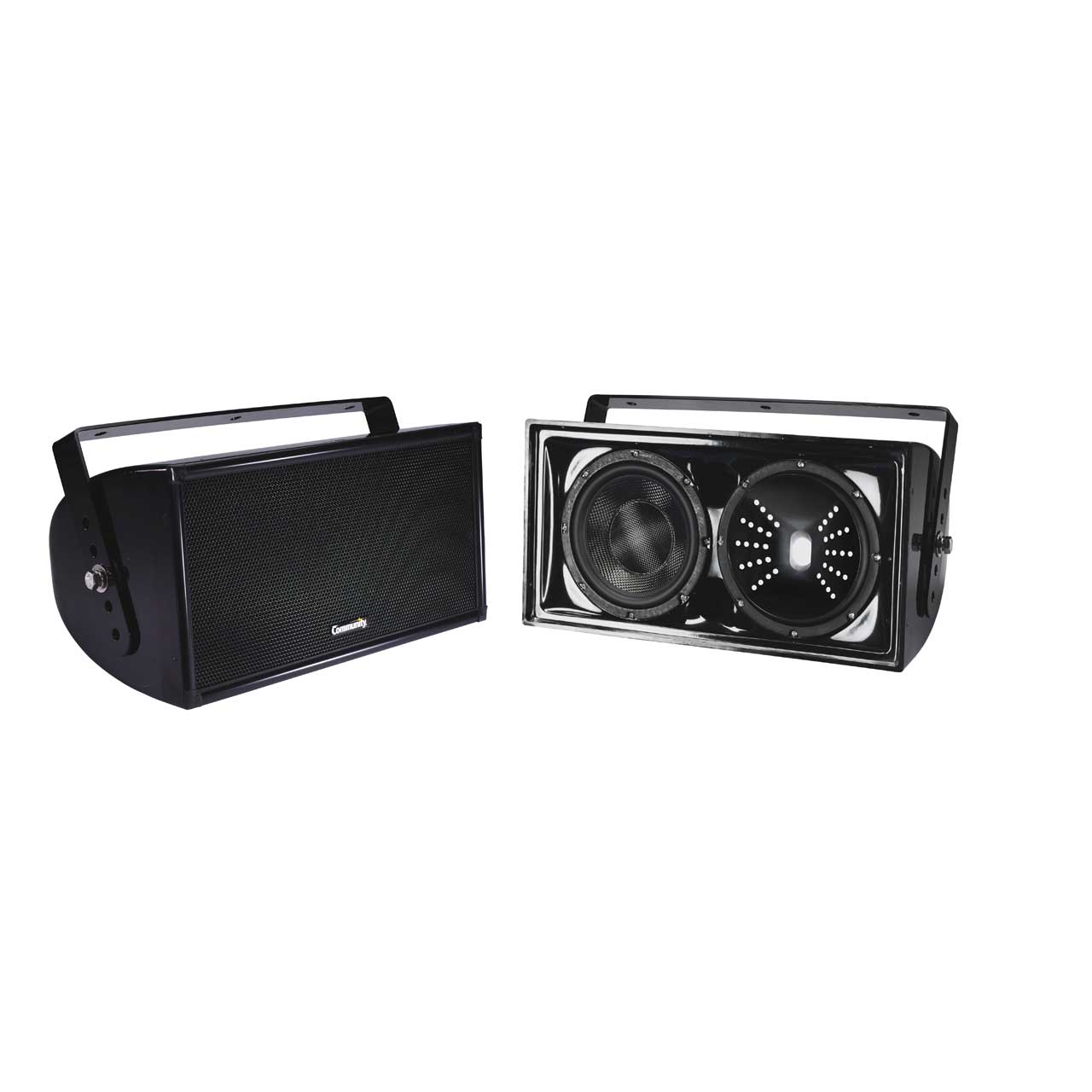 Community All-Weather Outdoor Loudspeaker System Full-Range Quase 3-Way 8-Inch Black 85 x 85 W2-228