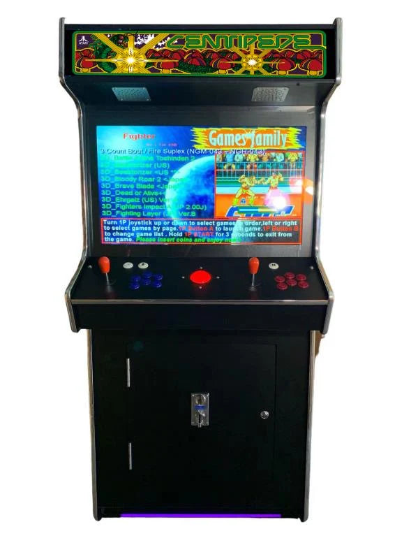 2 PLAYER STANDUP Arcade Machine 4600 Games Multi-cade Upright Retro Cabinet