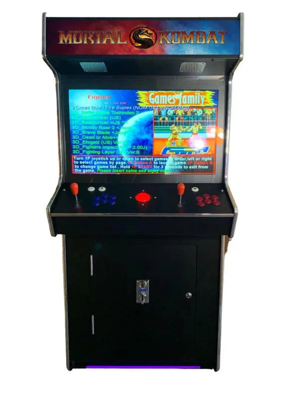 2 PLAYER STANDUP Arcade Machine 4600 Games Multi-cade Upright Retro Cabinet MK