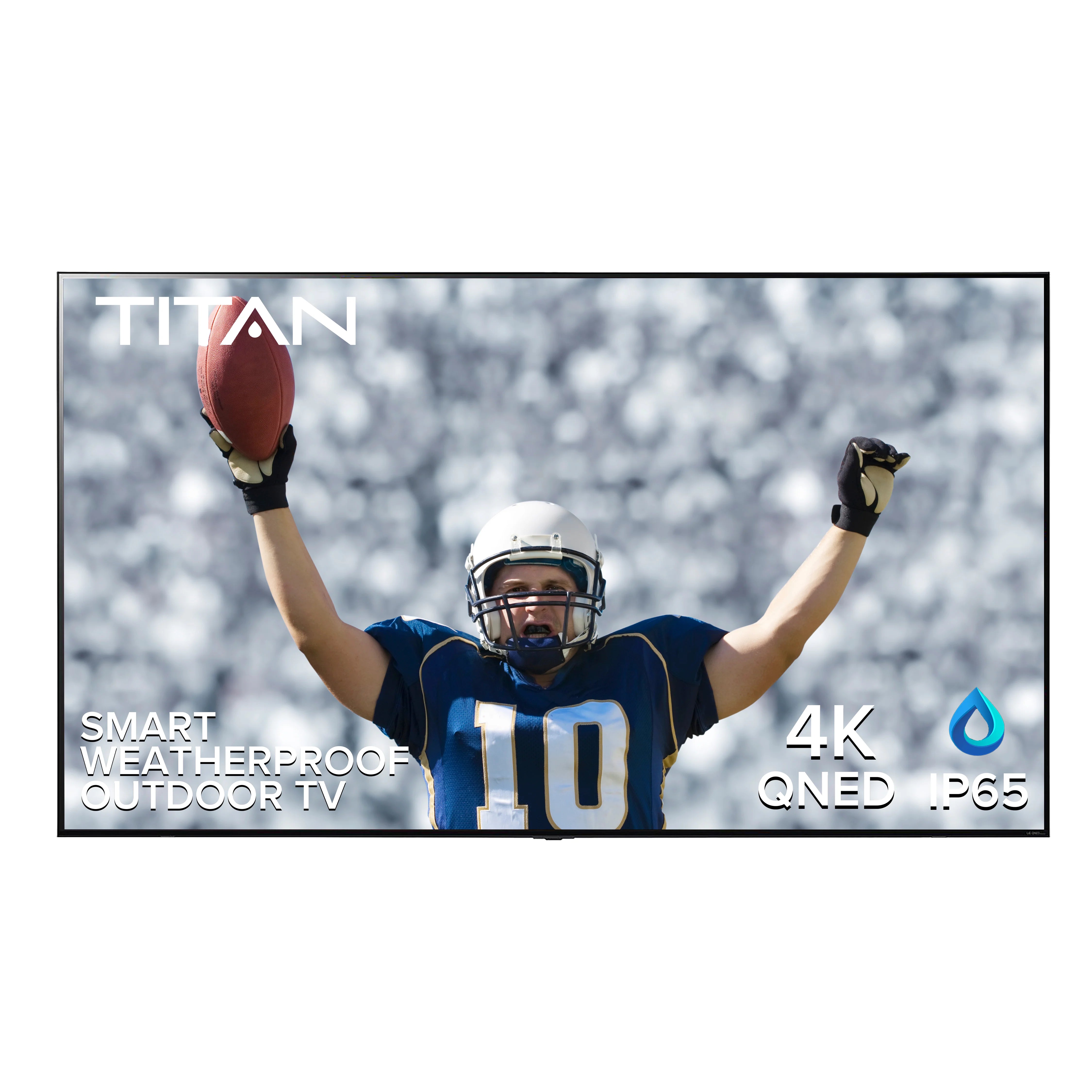 Titan Weatherproof Outdoor TV Full Sun 4K Smart TV Powered By LG WebOS L-300 QNED