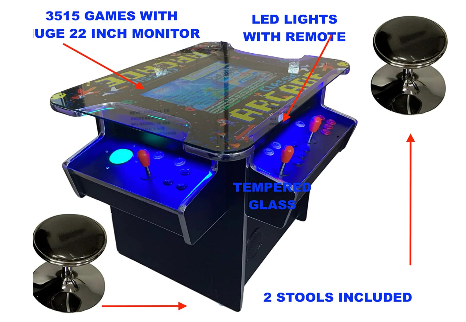 TRACKBALL Cocktail 4600 Multi cade 4600 games Cabinet
