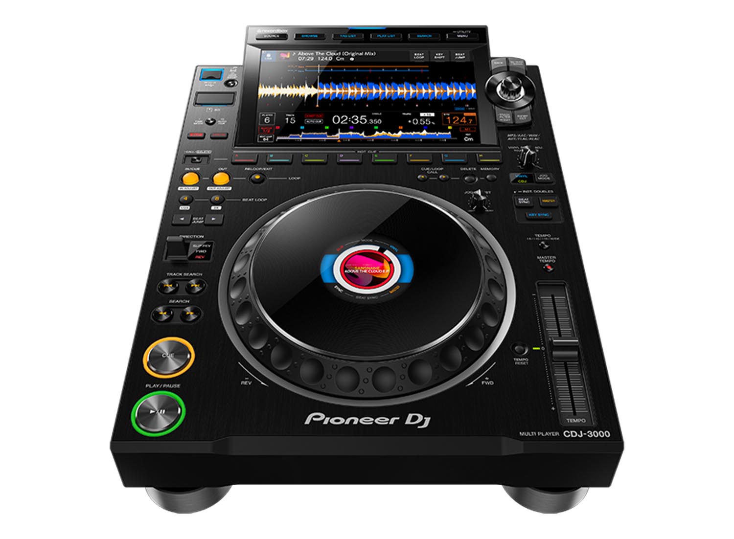 Pioneer DJ CDJ-3000 Professional DJ Multi-Media Player - Black