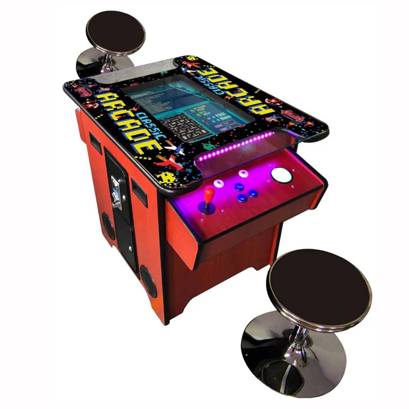 412 Cocktail Arcade Machine Trackball DARK WOOD