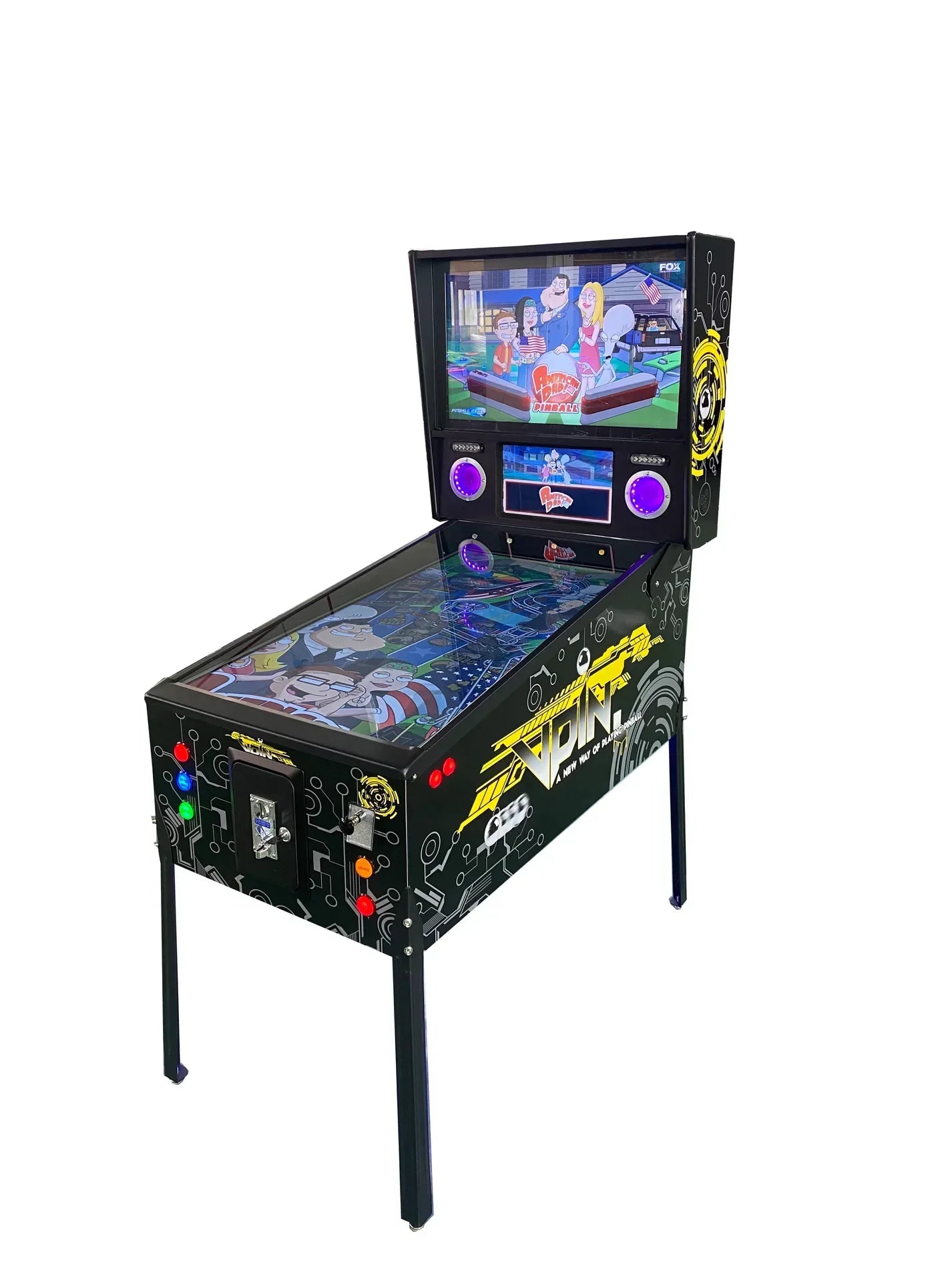 Virtual Pinball New Pinup Popper system 1330 pinball games + 1000 jukebox song