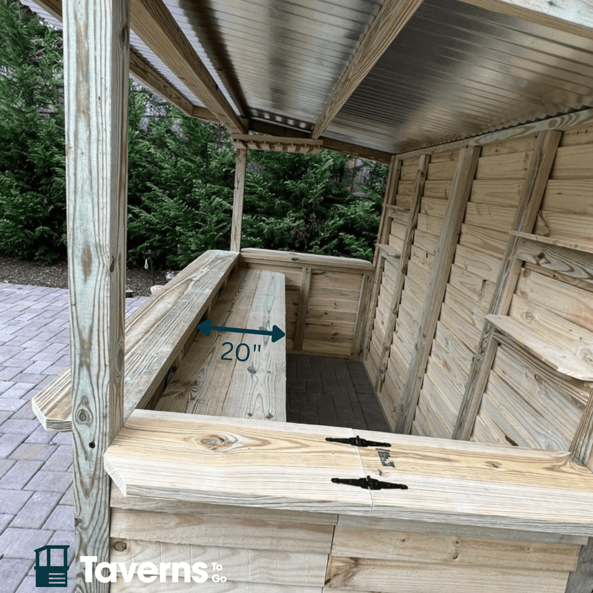 Upgrade main countertops to 12" wide in lieu of 10"