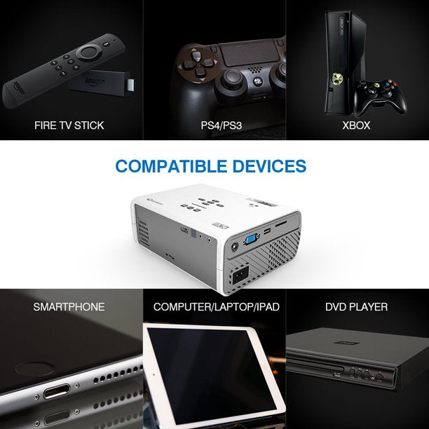 VANKYO Leisure 410 FHD Projector with iOS/Android Connection