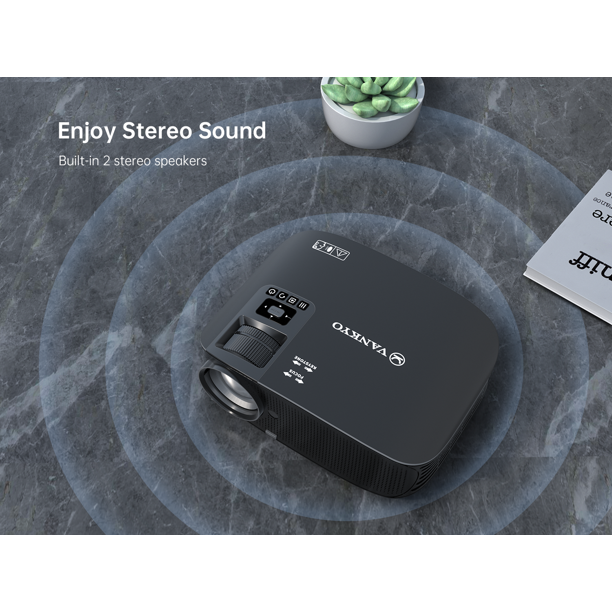 VANKYO Leisure 510 HD Projector, Portable Movie, Wireless connection Projector, with Built-in Office Software