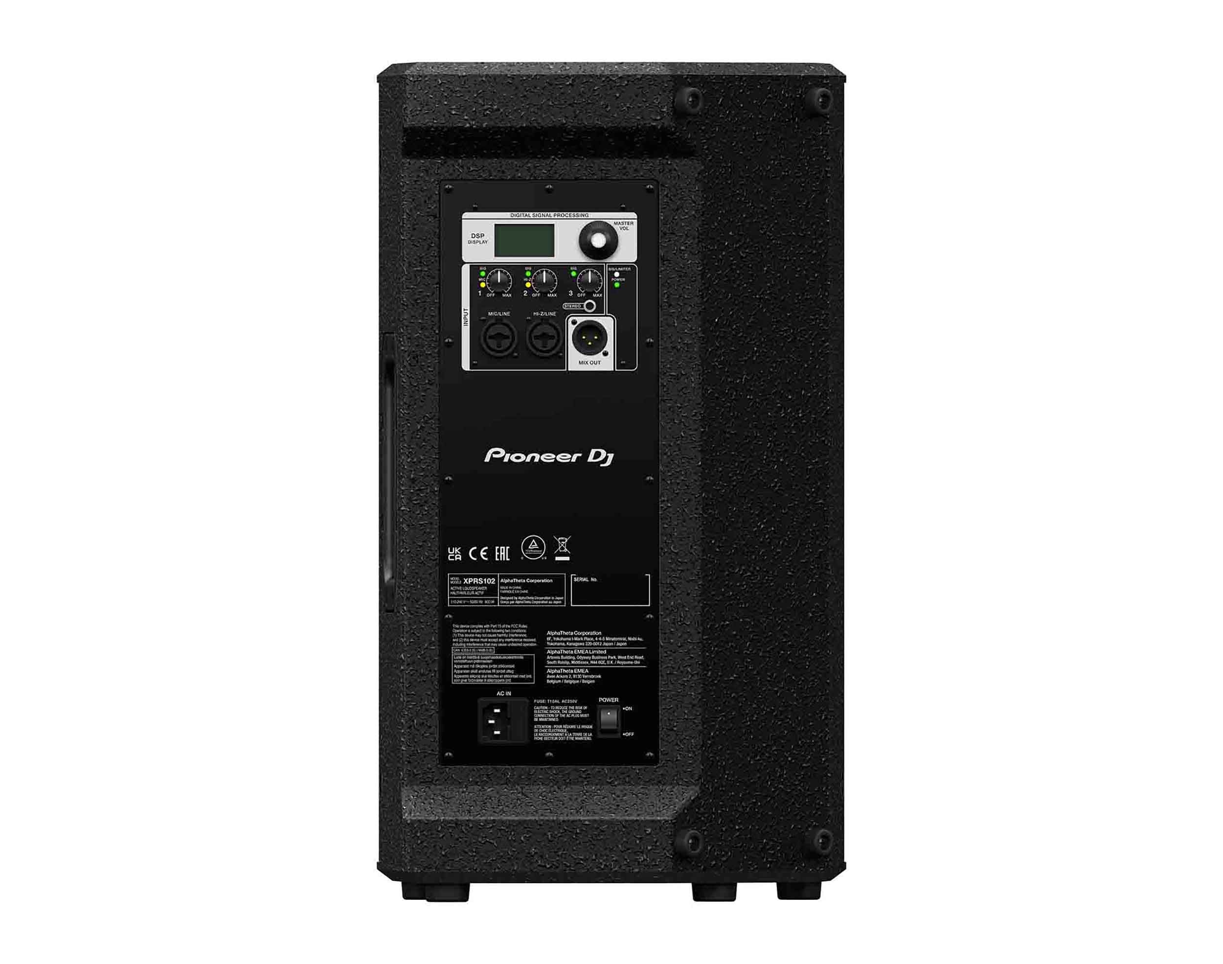 Pioneer DJ XPRS102, 10-Inch Full-Range Active Loudspeaker
