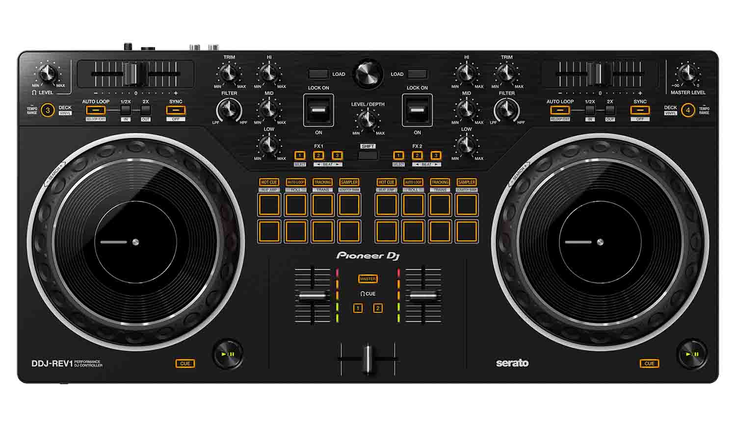 Pioneer Rev1  DJ Controller Package with DM40 Speakers