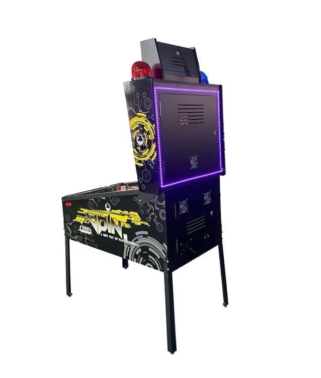 120hz Virtual Pinball New Pinup Popper system 1330 pinball games + 1000 jukebox song.