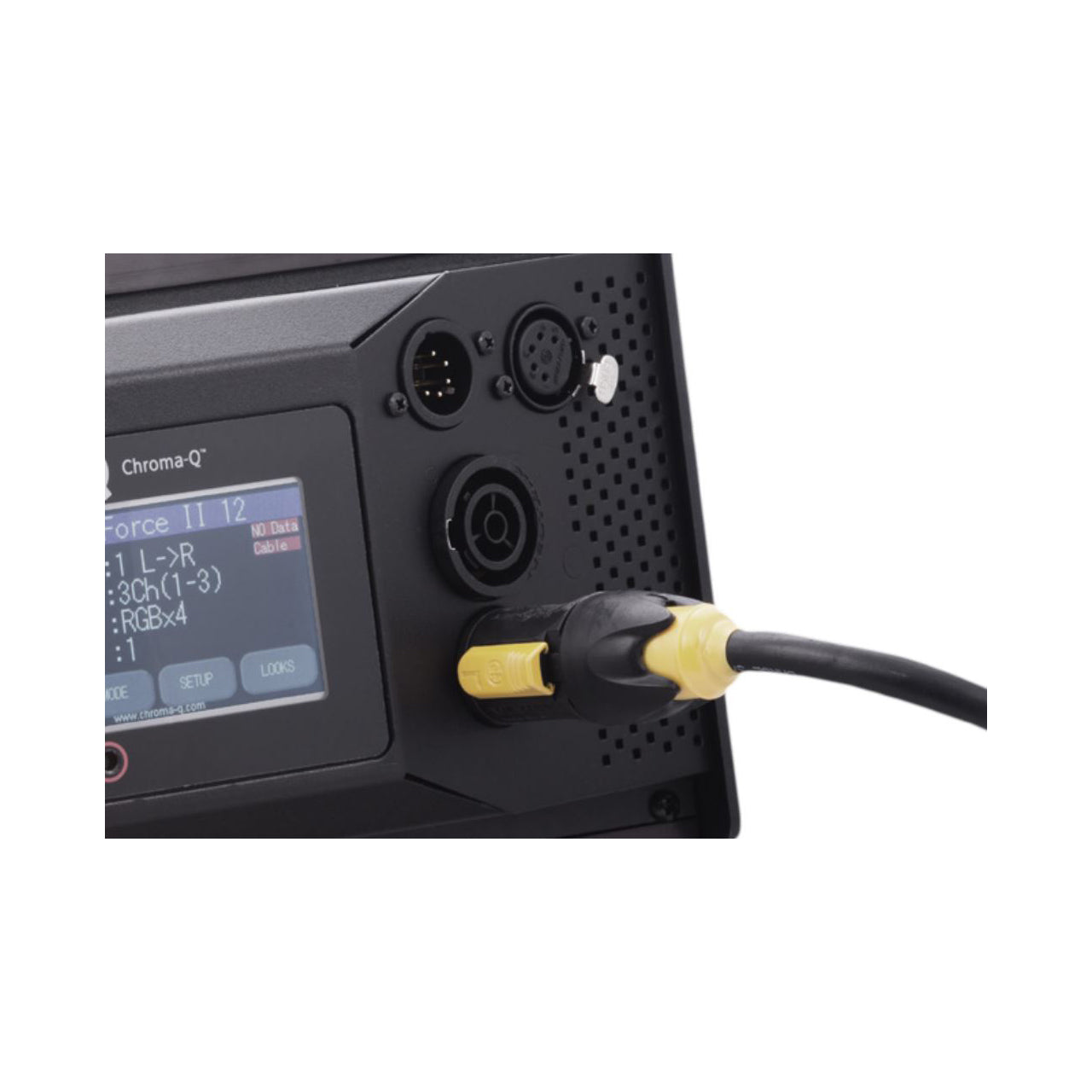 Chroma-Q Color Force II Plus 48 - 5 Pin DMX w/Trunnion Mounting Bracket & 3 ft TRUE1 Cable - 4 Ft Version