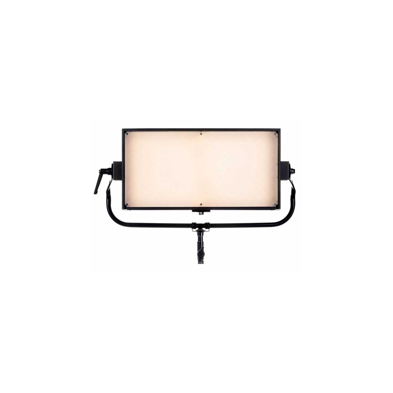 Chroma-Q Space Force One by Two V LED Light Panel with Yoke & TRUE1 to 5-15P Cable - Black CQ647-2000
