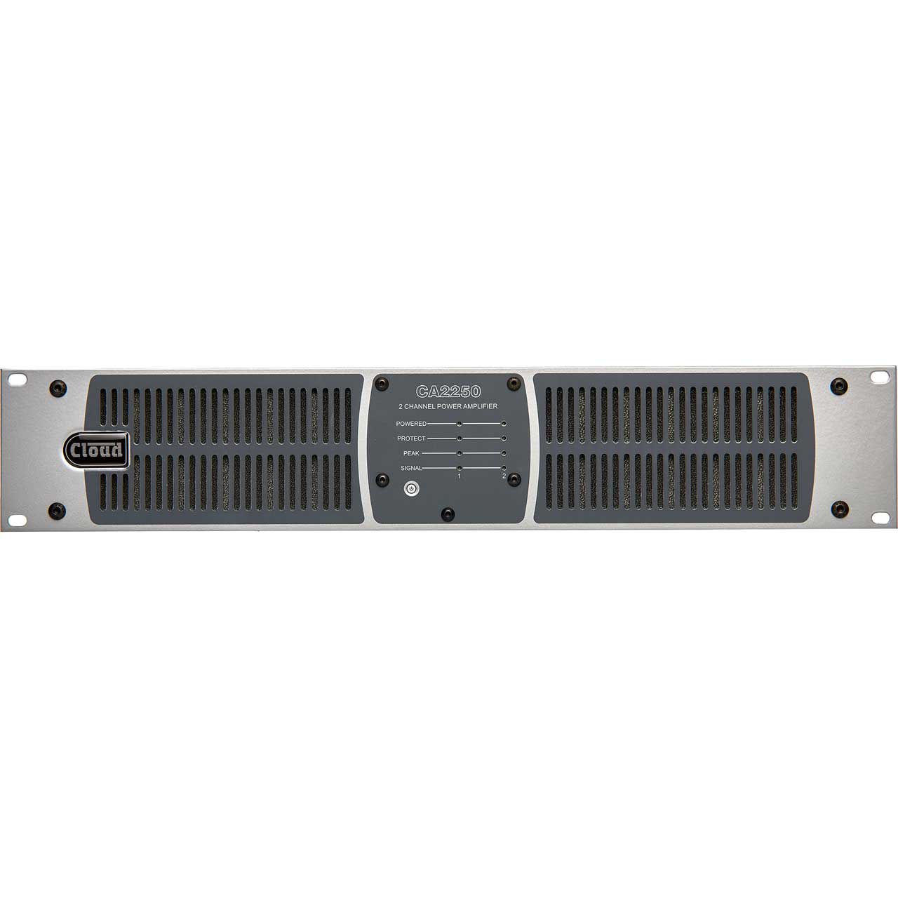 Cloud Electronics  2-Channel Audio Amplifier - 250 Watts Per Channel @ 4 Ohms or 70/100v CA2250