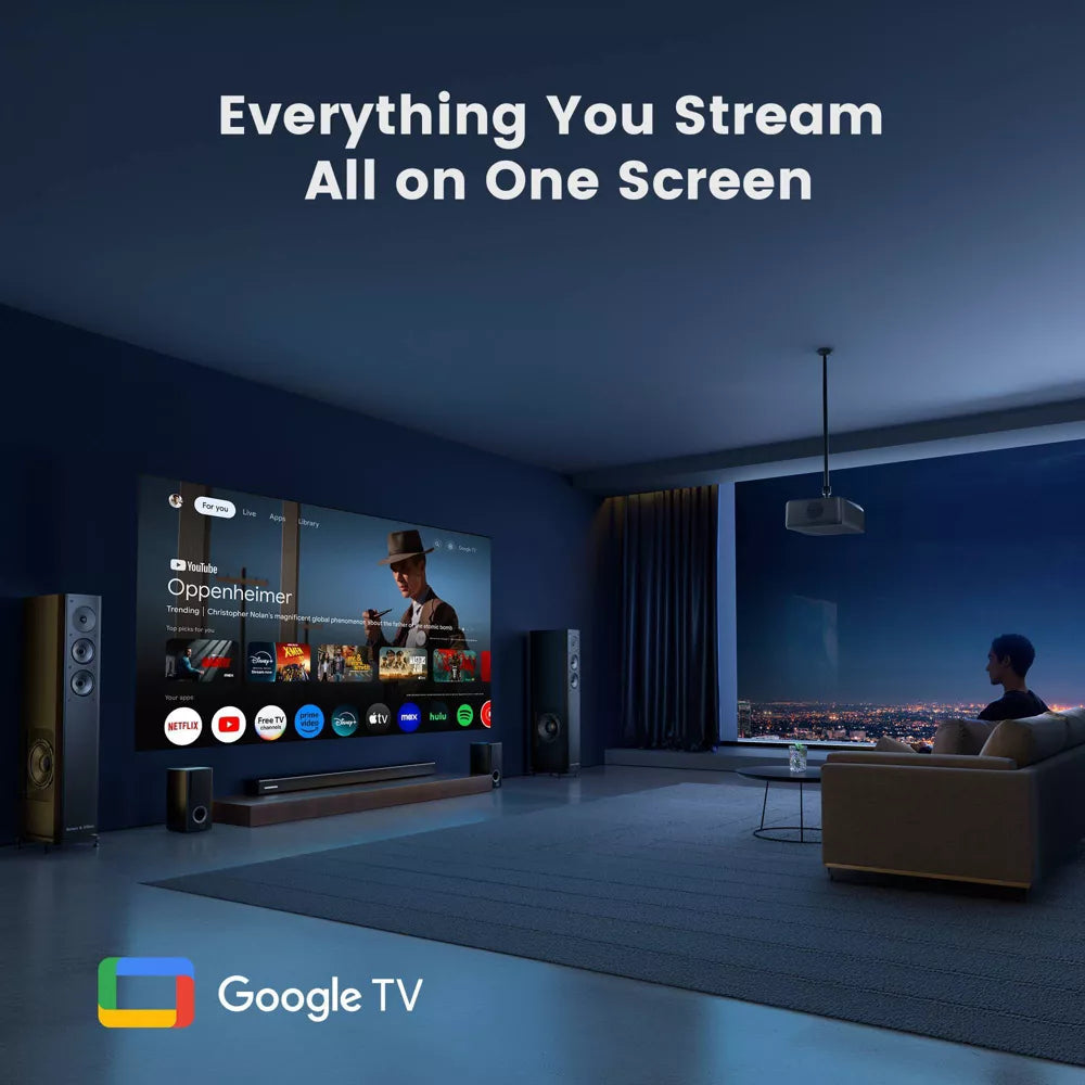 VANKYO Performance V700 Neo 1080P Projector with Google TV and Dolby Audio Full HD