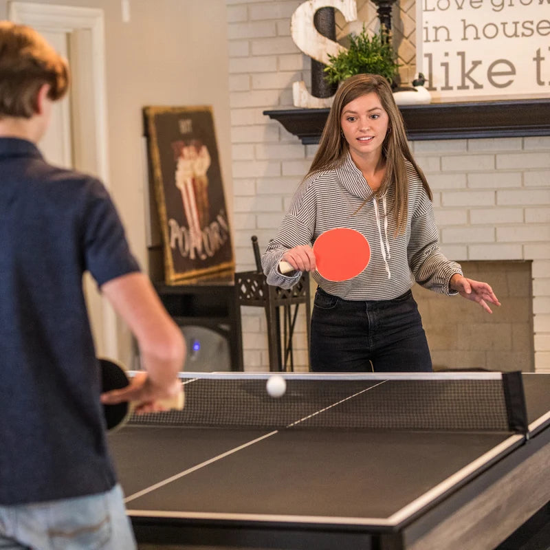 Atomic Hampton 7ft 3-In-1 Combo Game Table | Billiards + Ping Pong + Dining - SKU: G05302W