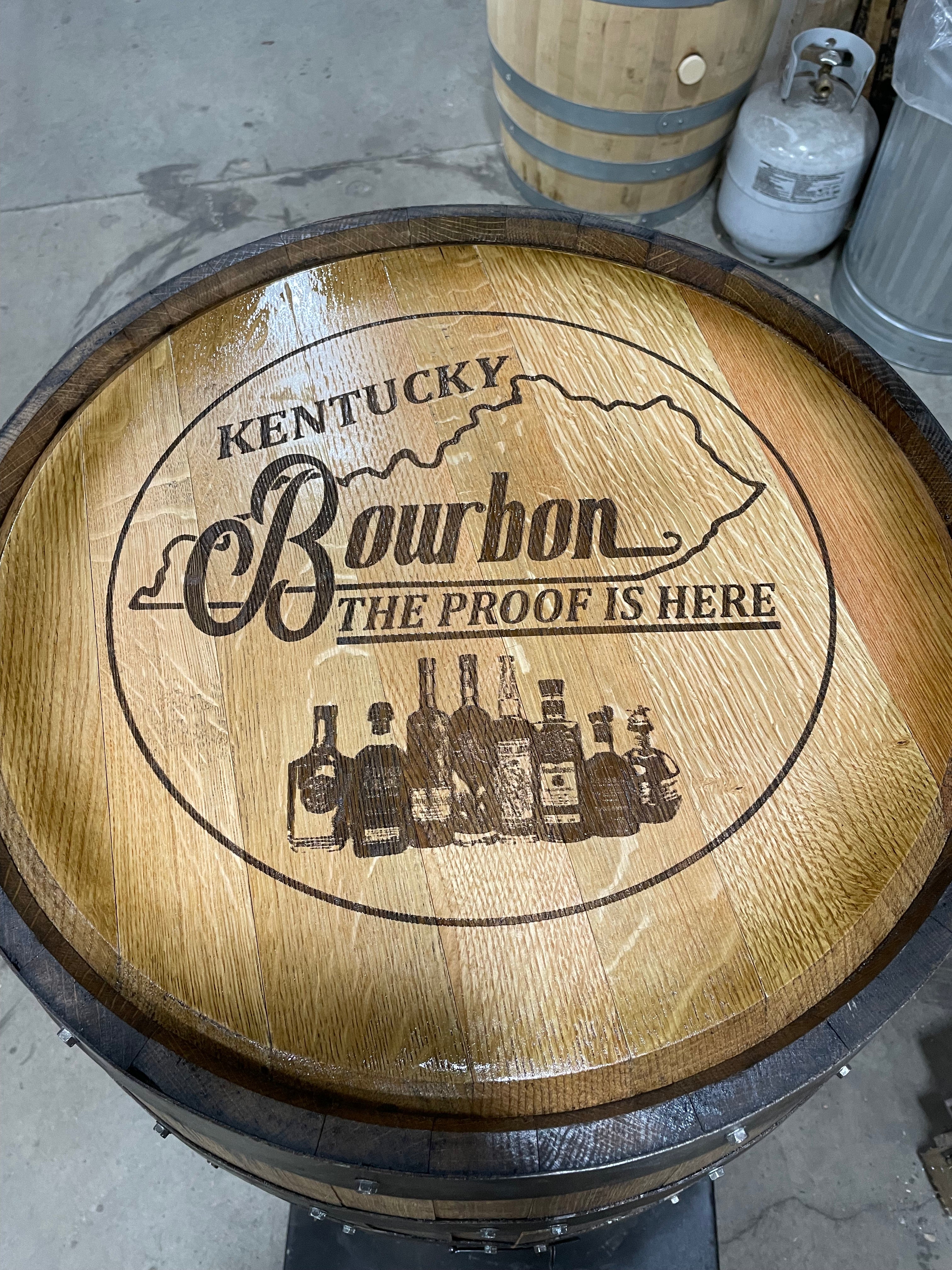 Standard  Whiskey Barrel Cabinet