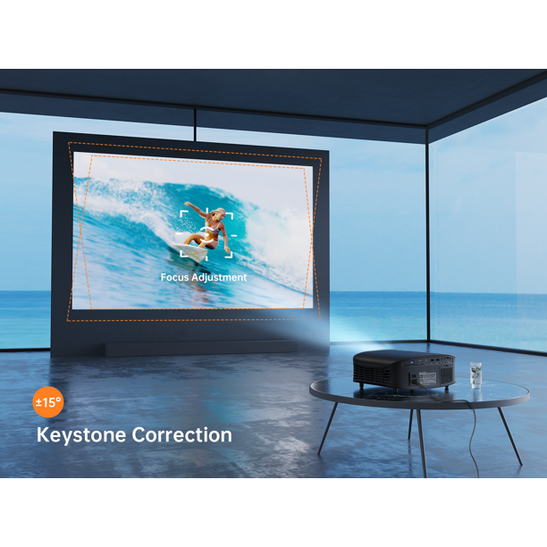 VANKYO Leisure 510 HD Projector, Portable Movie, Wireless connection Projector, with Built-in Office Software