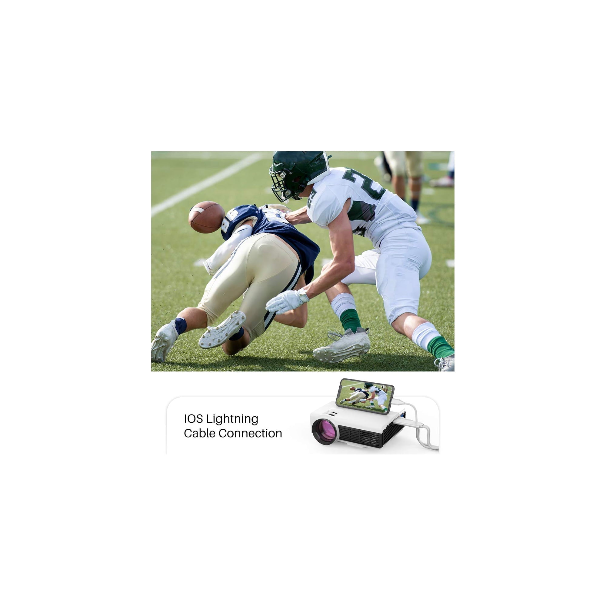 VANKYO Leisure 3W Mini Projector with Synchronize Smartphone Screen