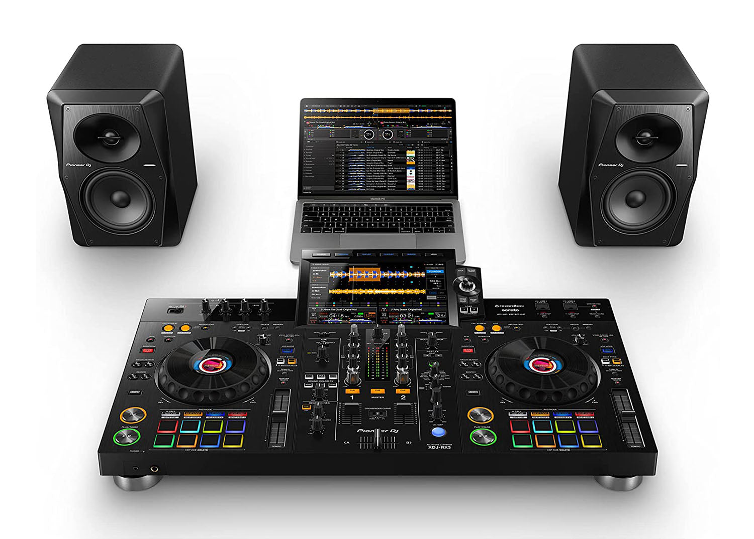 Pioneer DJ XDJ-RX3, 2-Channel All-In-One DJ Controller System - Black