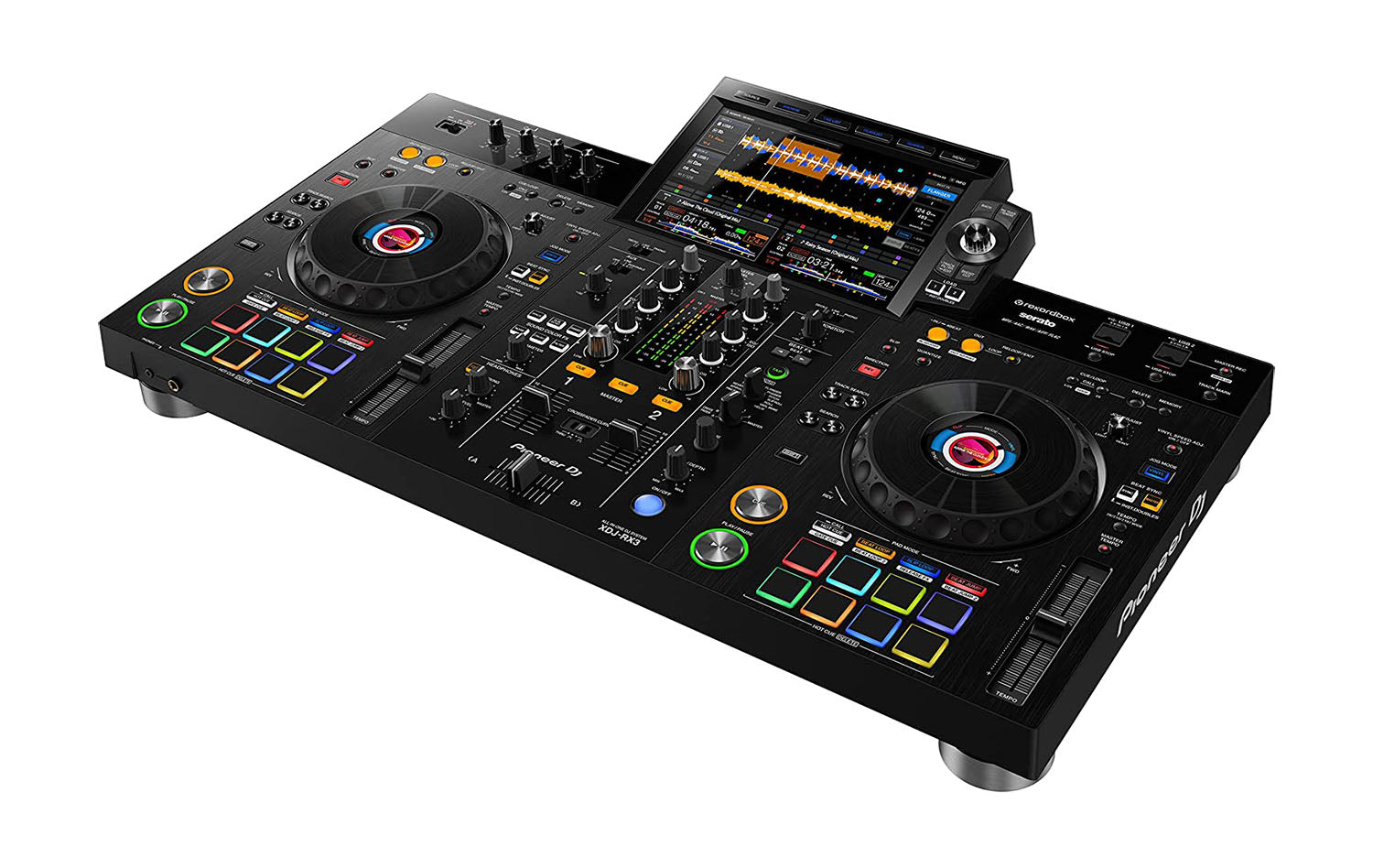 Pioneer DJ XDJ-RX3, 2-Channel All-In-One DJ Controller System - Black