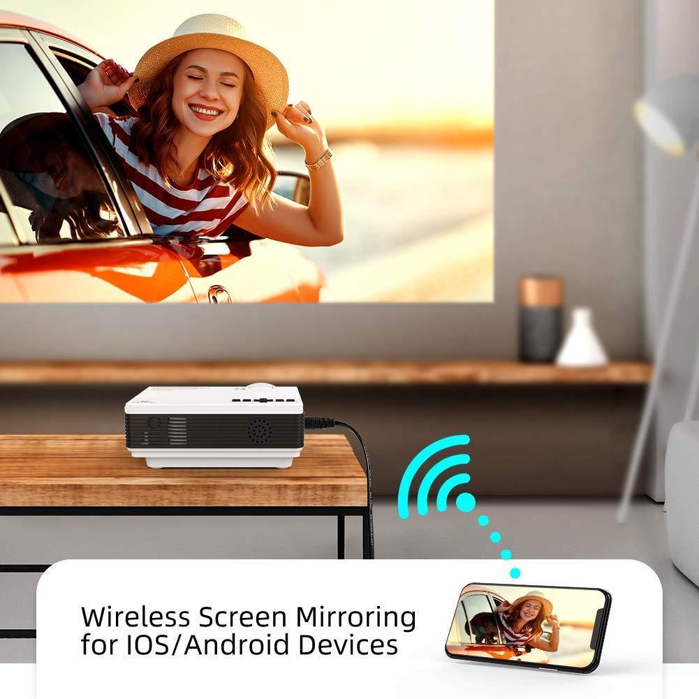 VANKYO Leisure 3W Pro Portable Advanced Wireless Mini Projector for Home and Sewing