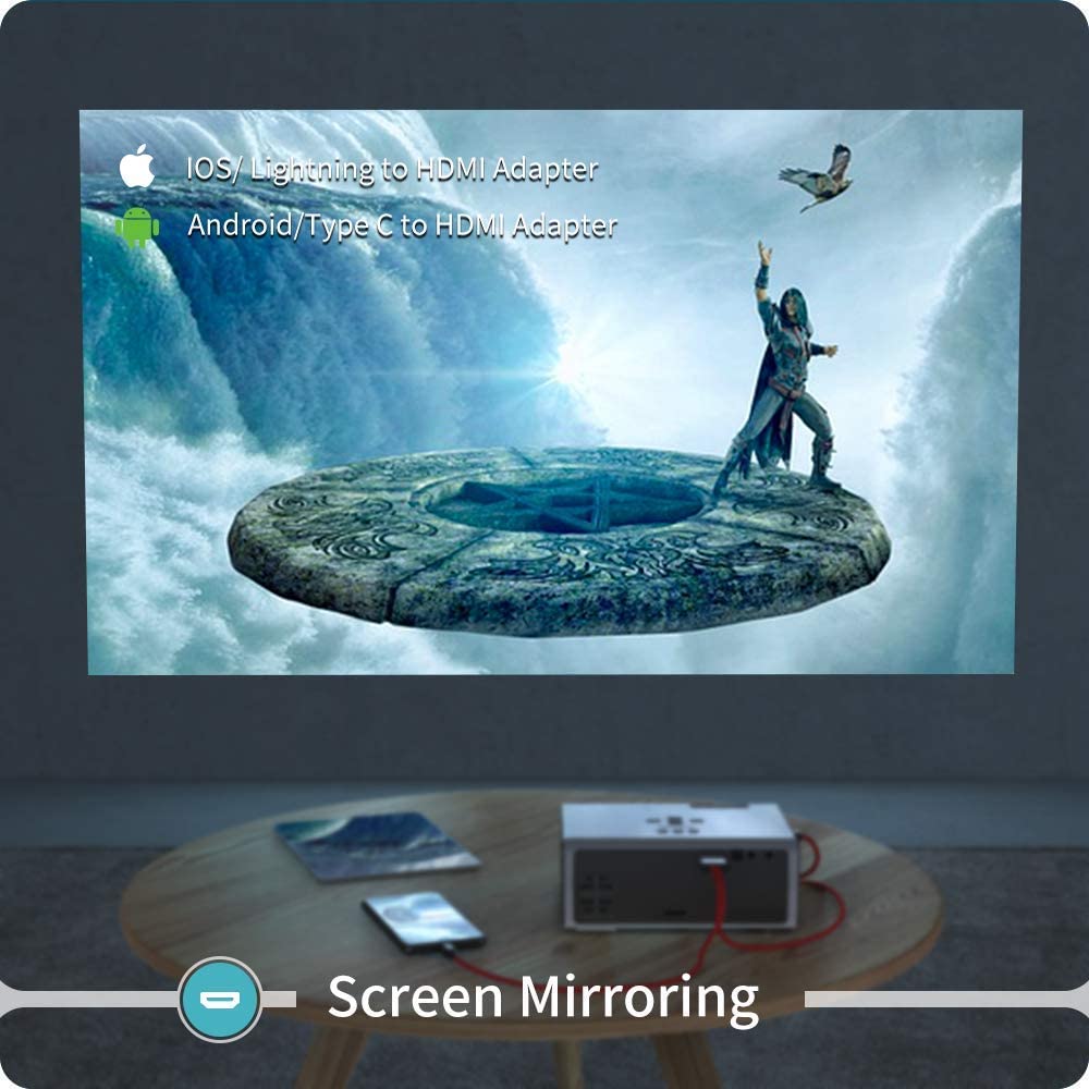 VANKYO Leisure 410 FHD Projector with iOS/Android Connection